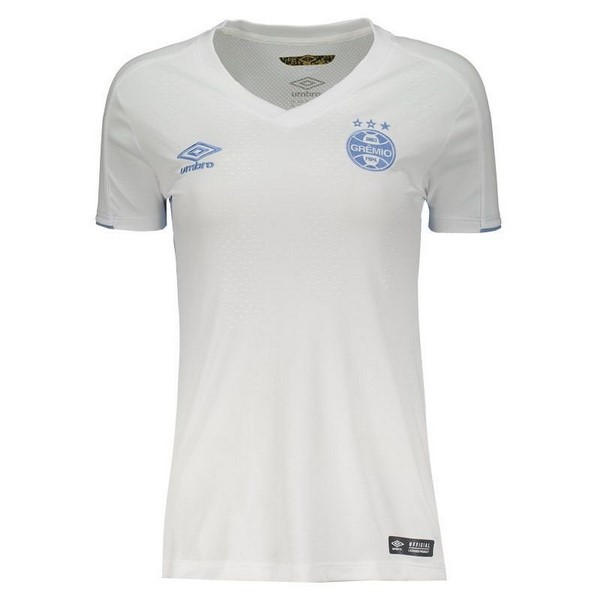 Camiseta Grêmio FBPA Replica Segunda Ropa Mujer 2019/20 Blanco